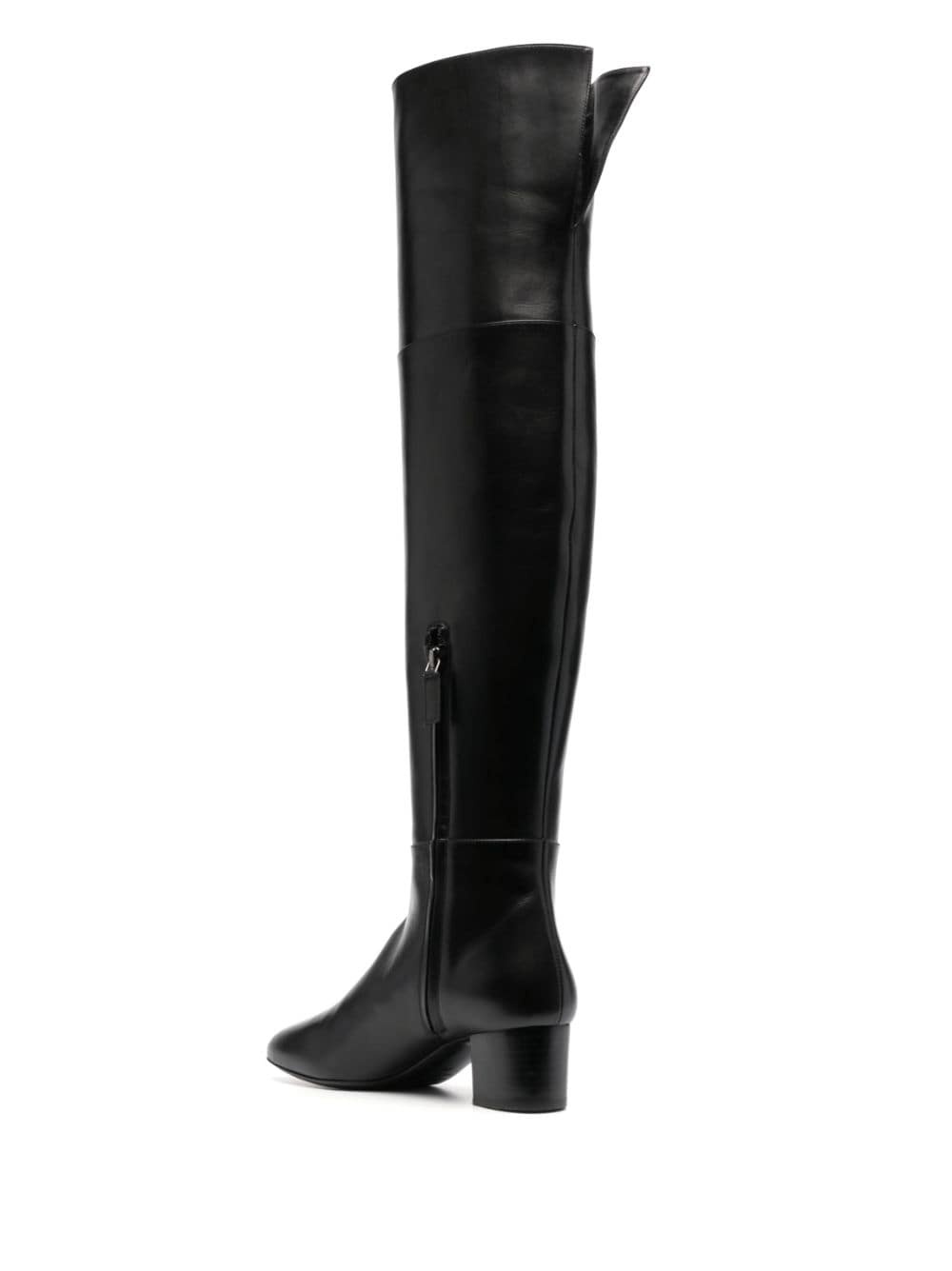 knee-high 60mm leather boots - 3