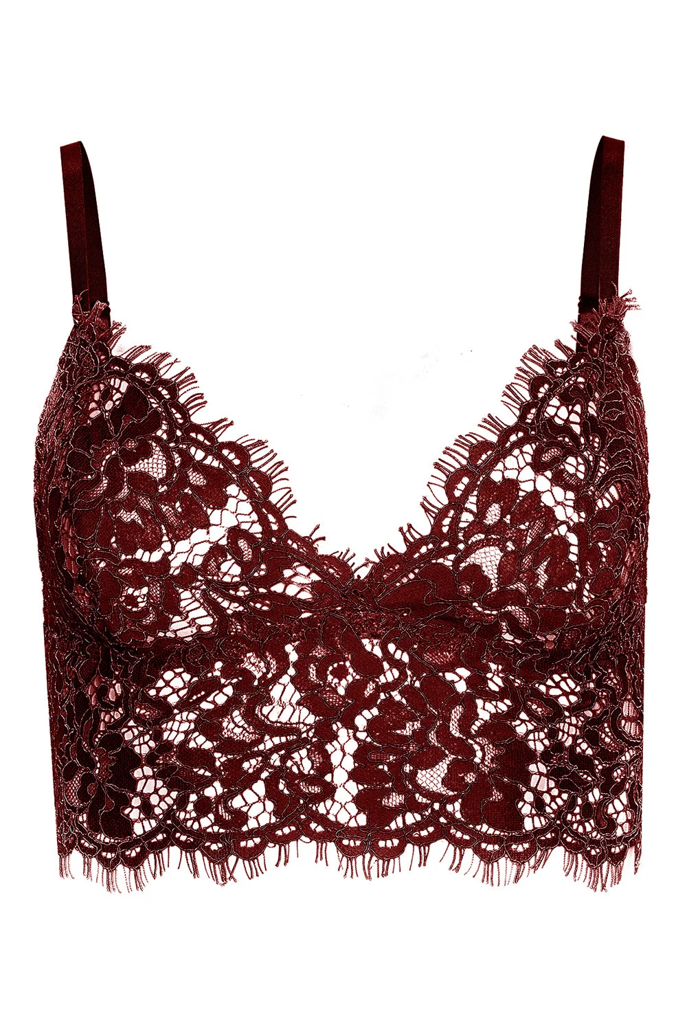 Aislin Bralette - Deep Port - 1