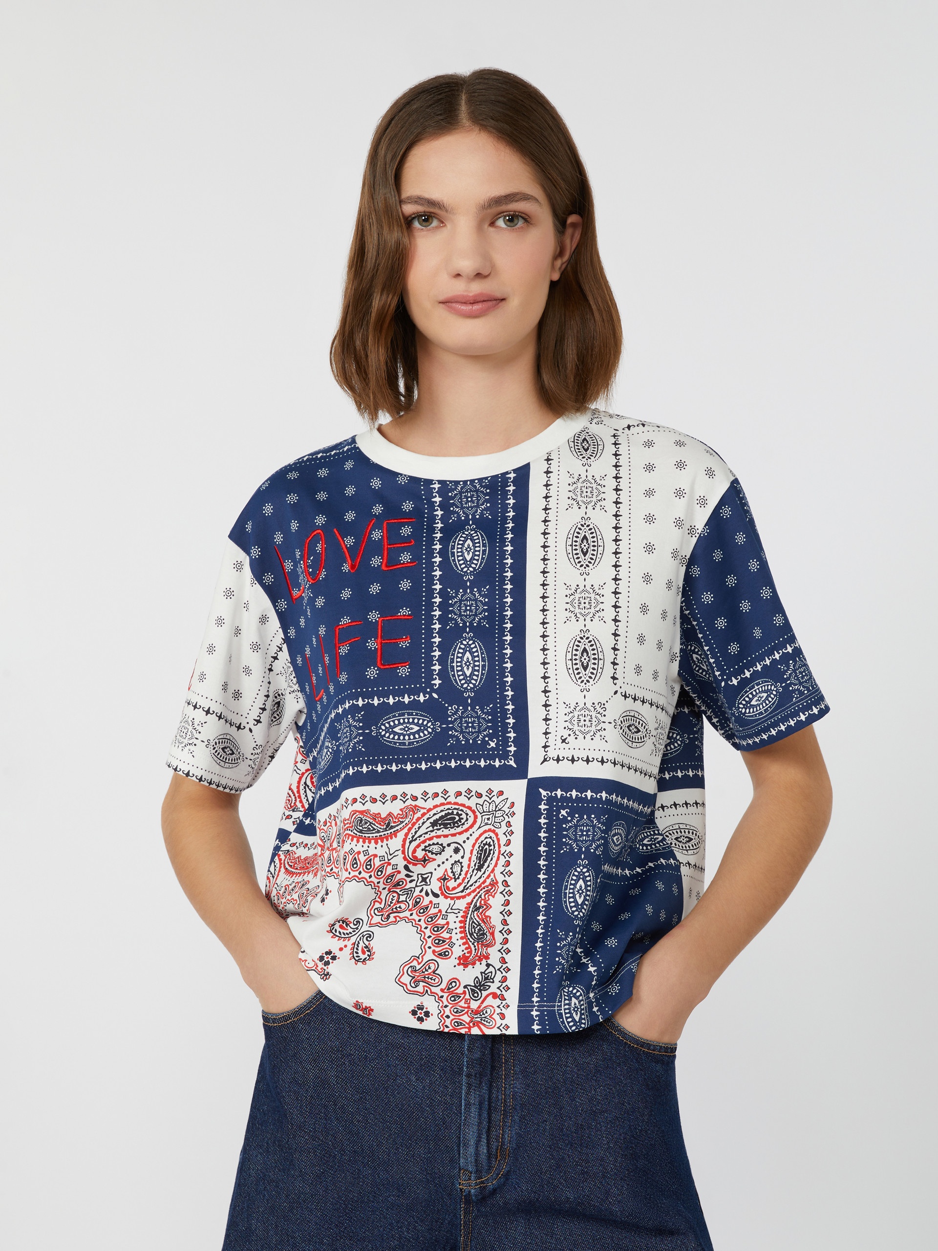 ACLINE Printed organic cotton T-shirt - 5