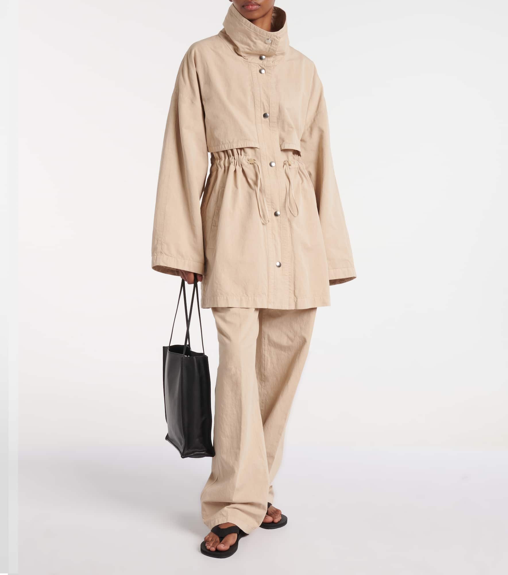 Herbie cotton and linen gabardine jacket - 2