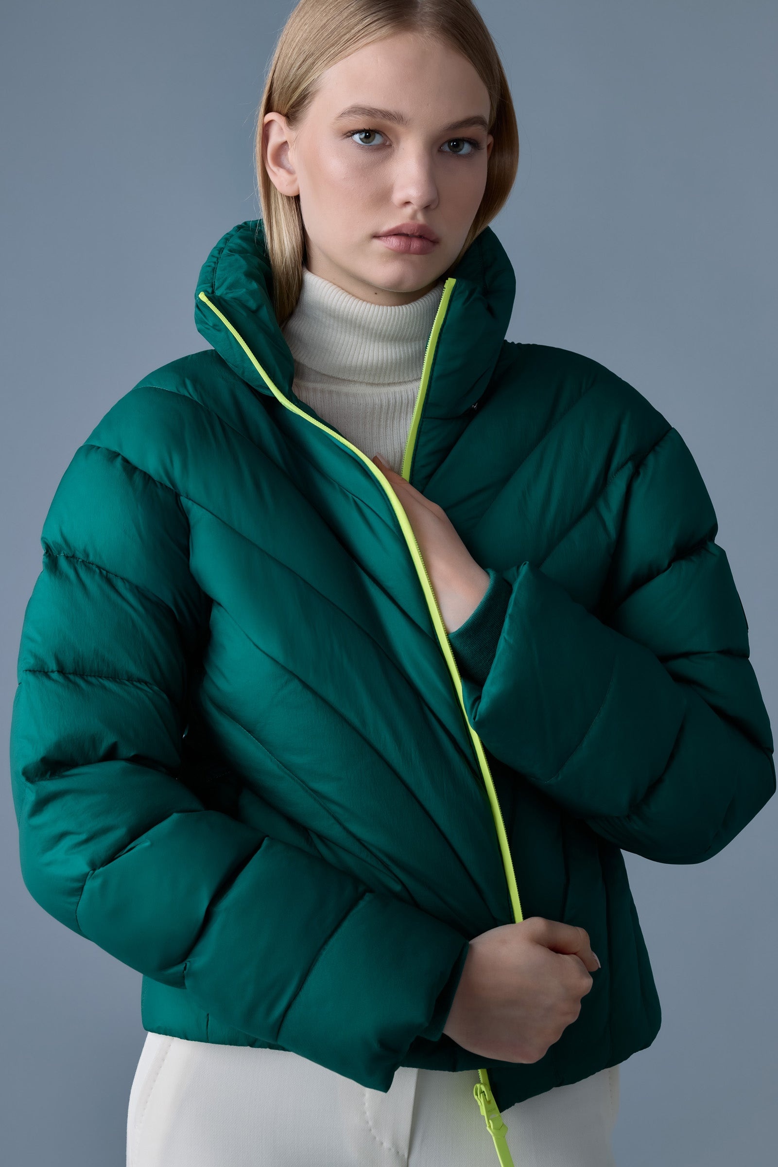 HOPE Softwash rounded quilt down jacket - 5