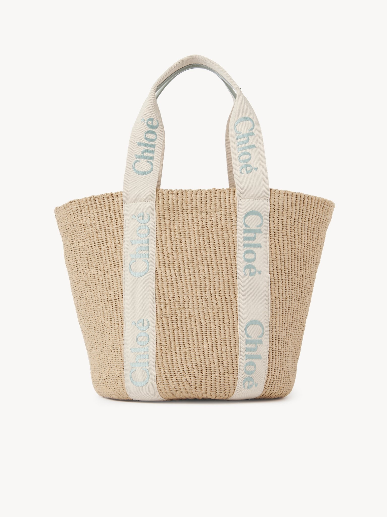 LARGE WOODY BASKET IN NATURAL FIBERS - 5