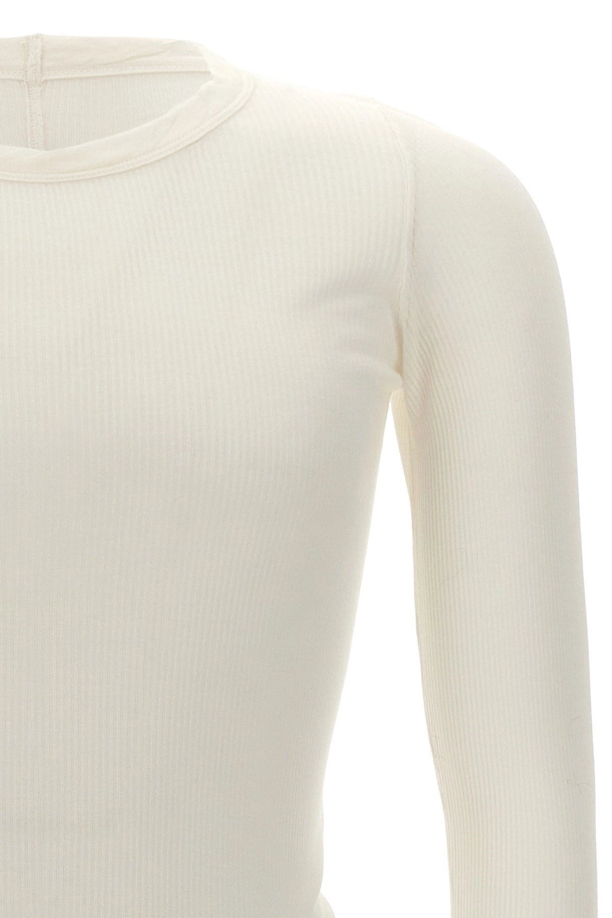 Rick Owens Men 'Rib Ls T' T-Shirt - 4