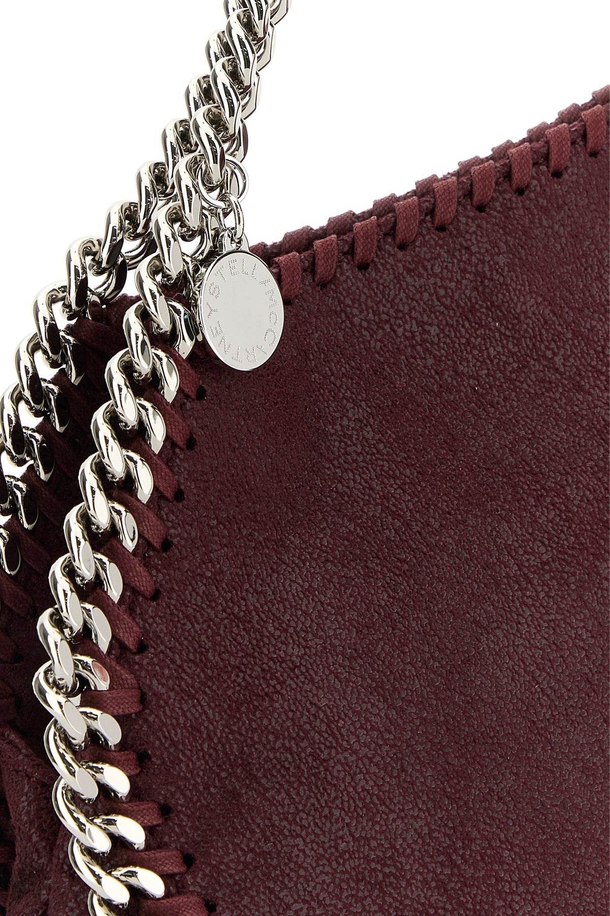 Grape shaggy deer mini Falabella handbag - 4