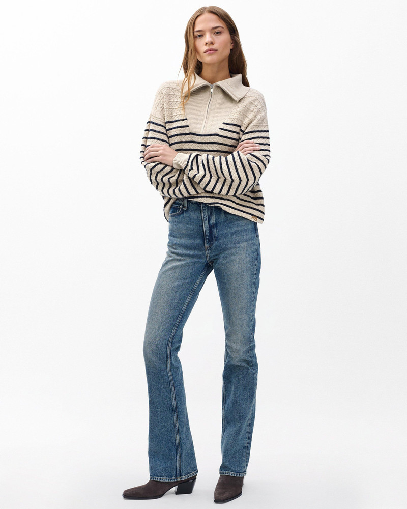 rag & bone Natalia Cashmere Half-Zip Sweater outlook