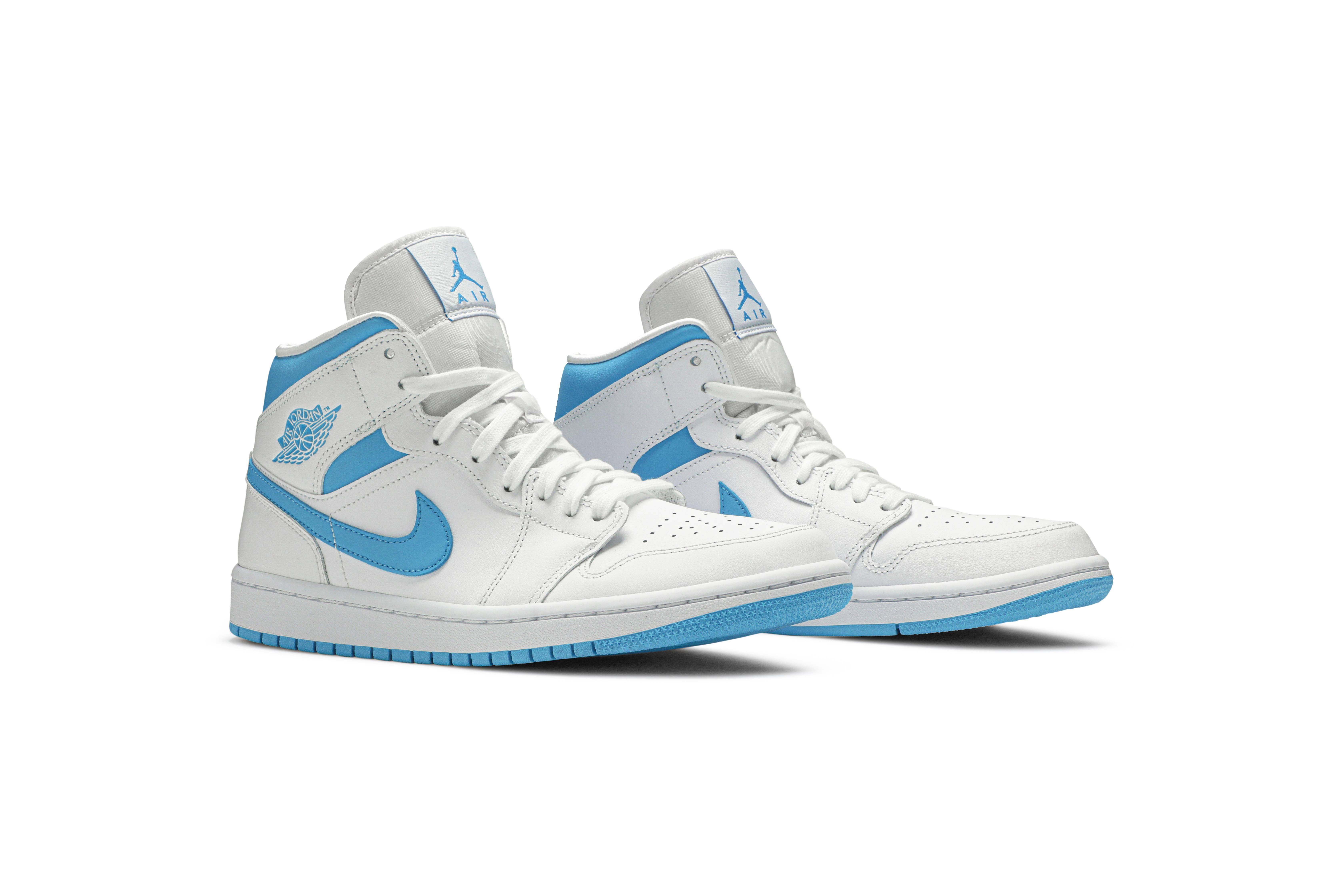 Wmns Air Jordan 1 Mid 'UNC' - 8