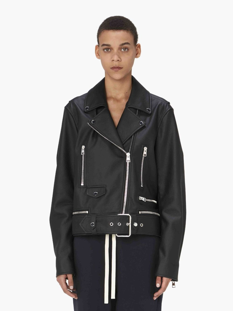 JW Anderson BIKER LEATHER JACKET outlook