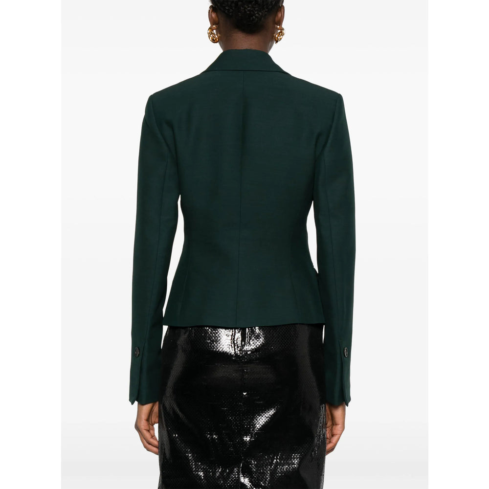 Ferragamo Green Jackets - Blazers Women - 3