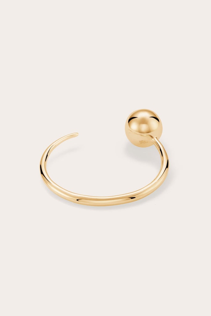 POINT & SPHERE BANGLE GOLD - 3