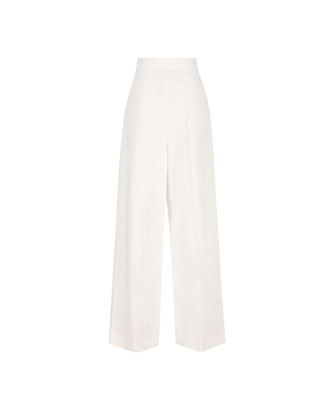 4g Embroidered Pleated Pants - 2