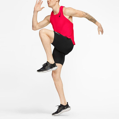 Nike Nike AeroSwift Breathable Training Sports Running Vest 'Red' CJ7836-635 outlook