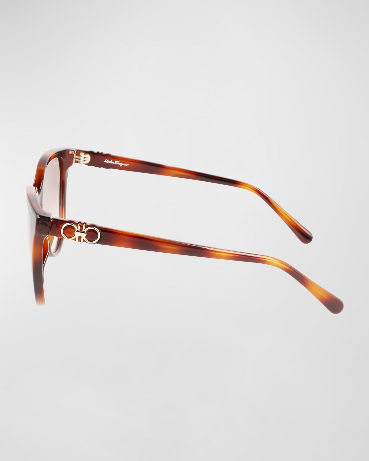 Gancini Injection Plastic Cat-Eye Sunglasses - 4