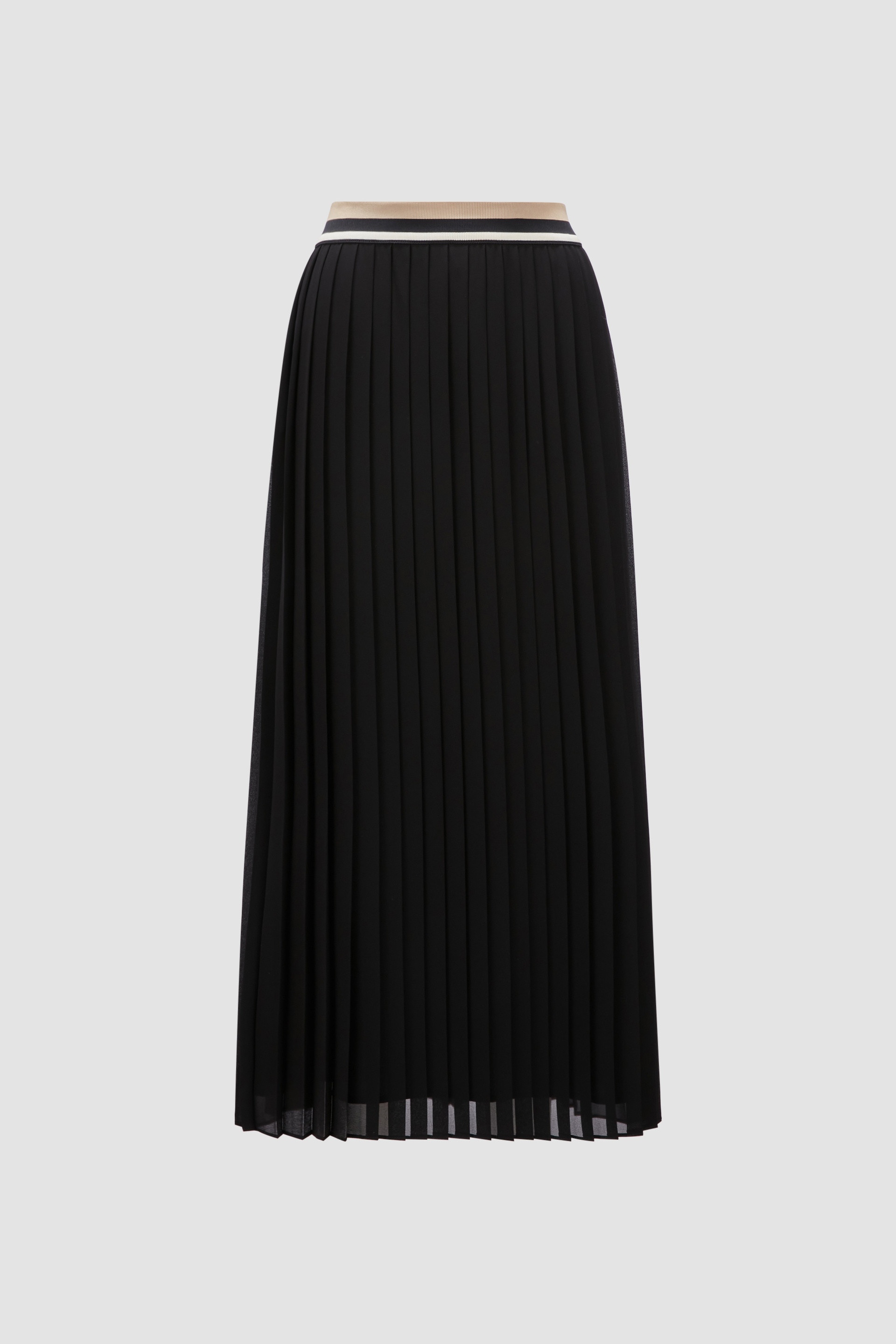 Pleated Maxi Skirt - 1