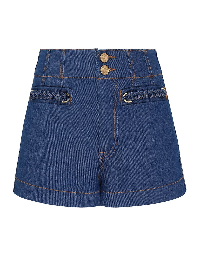 WYLIE DENIM SHORT - 1