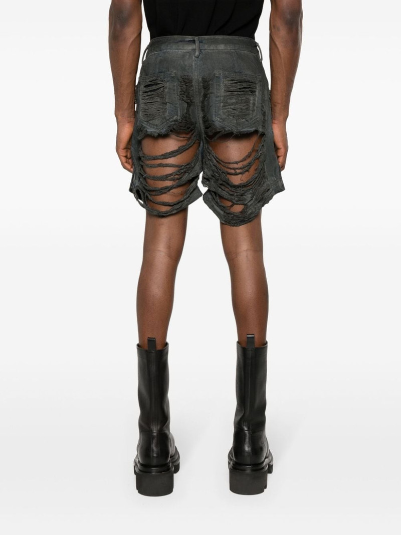 distressed denim shorts 4