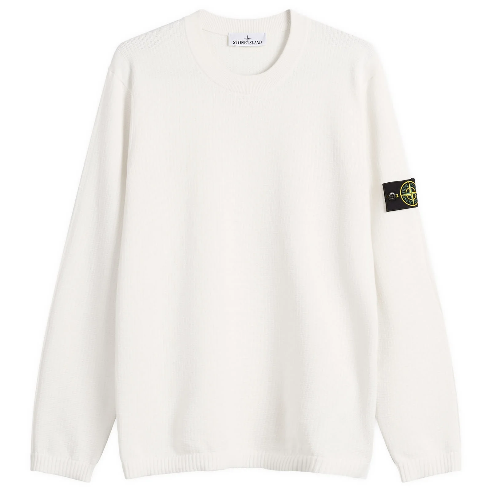 Stone Island Micro Stitch Crew Neck Jumper - 1