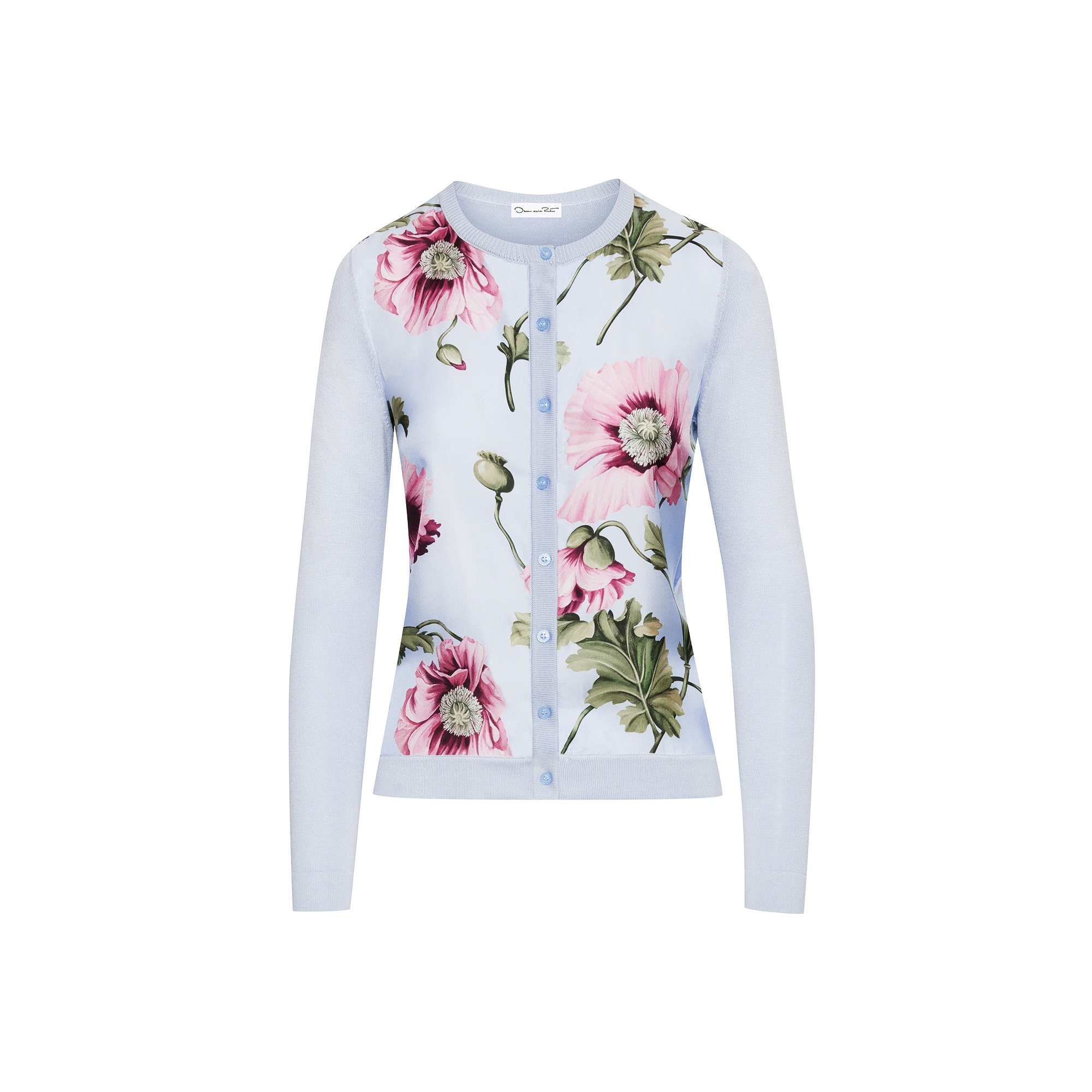 POPPY PRINTED INSET CARDIGAN - 5
