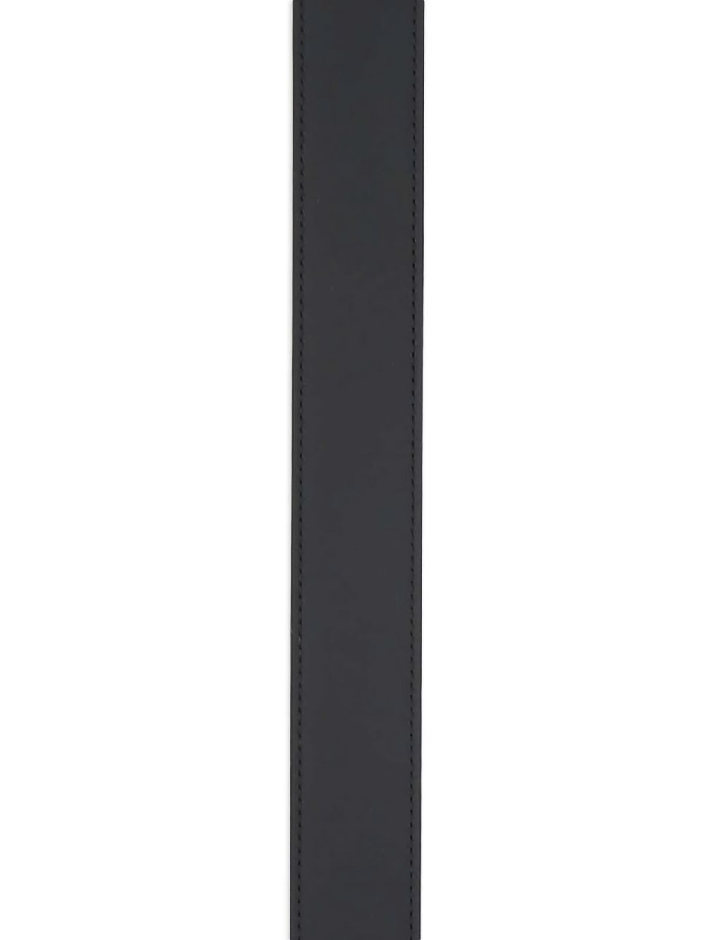 Gancini-buckle leather belt - 3