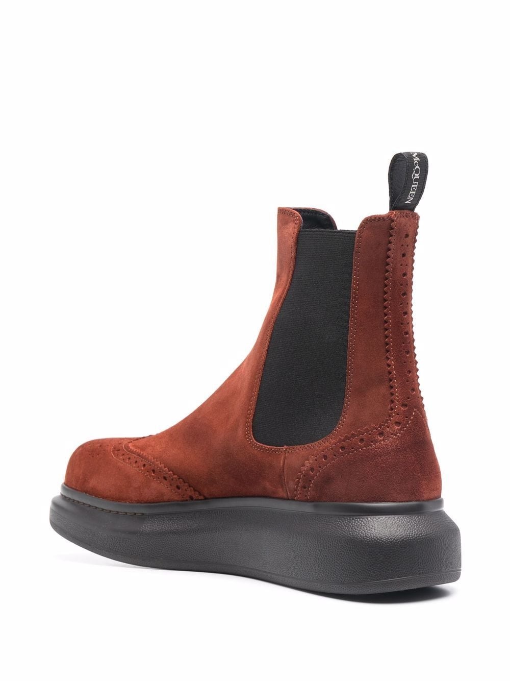 Hybrid suede Chelsea boots - 3