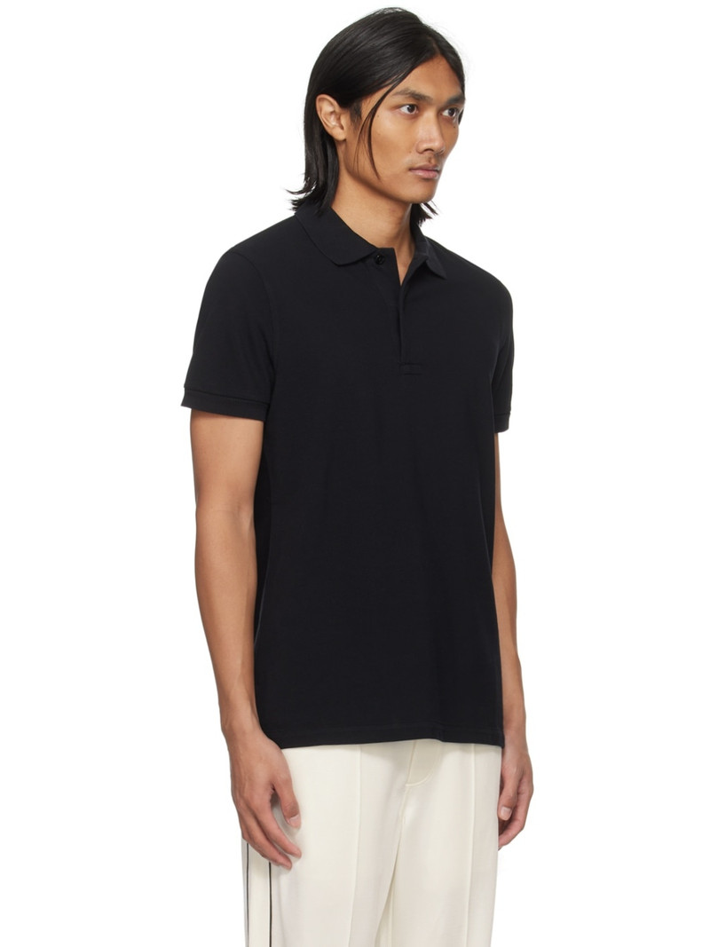 TOM FORD Black Tennis Polo outlook