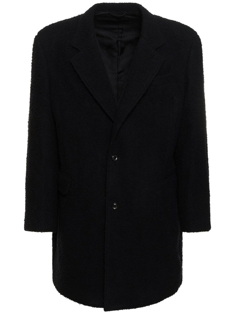 Stuffed tailored wool jacket 1