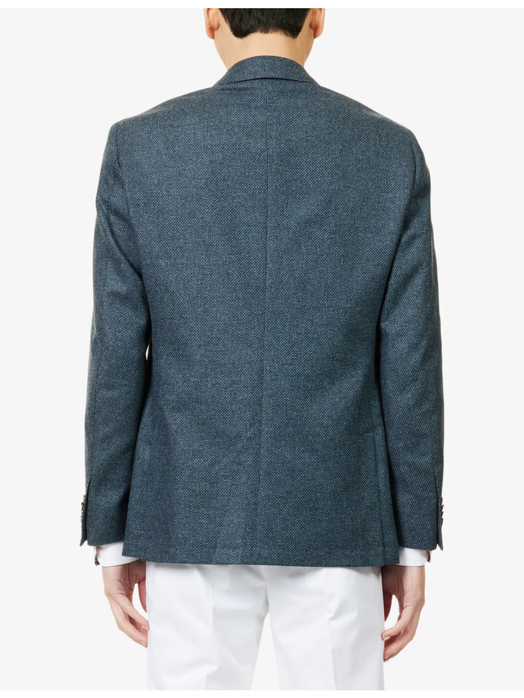 Academy Notched-Collar Wool-Cashmere Blend Jacket - 4