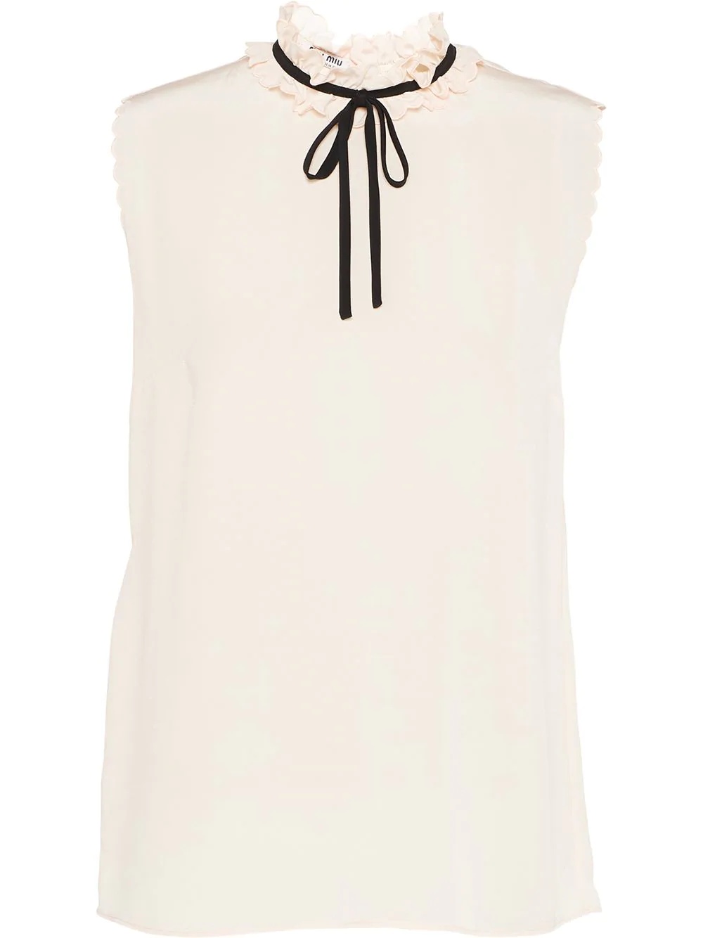 sablé sleeveless top - 1