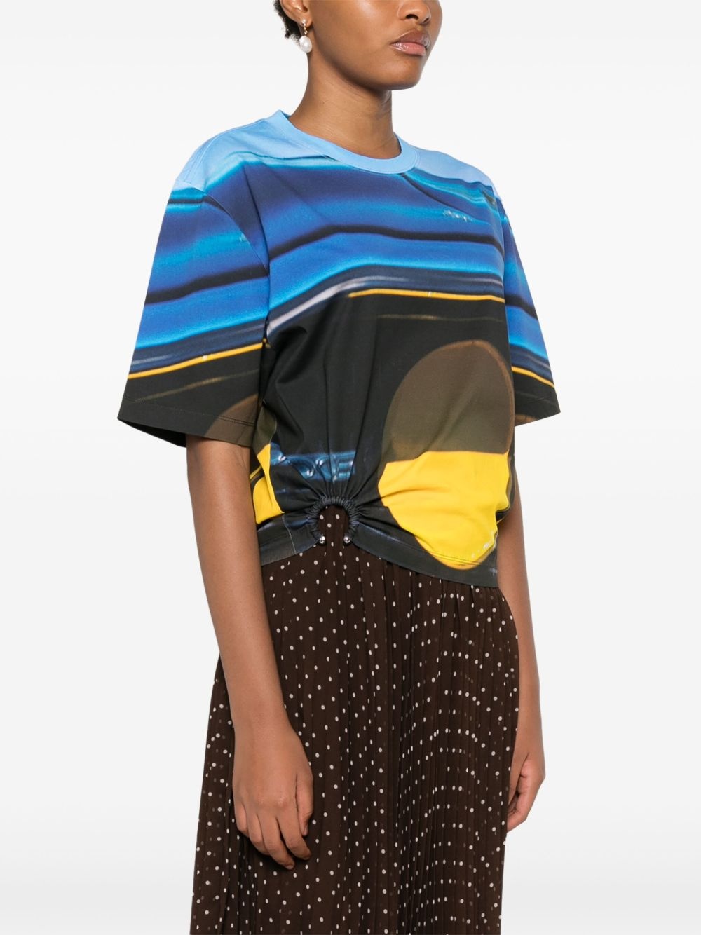 graphic print T-shirt - 3