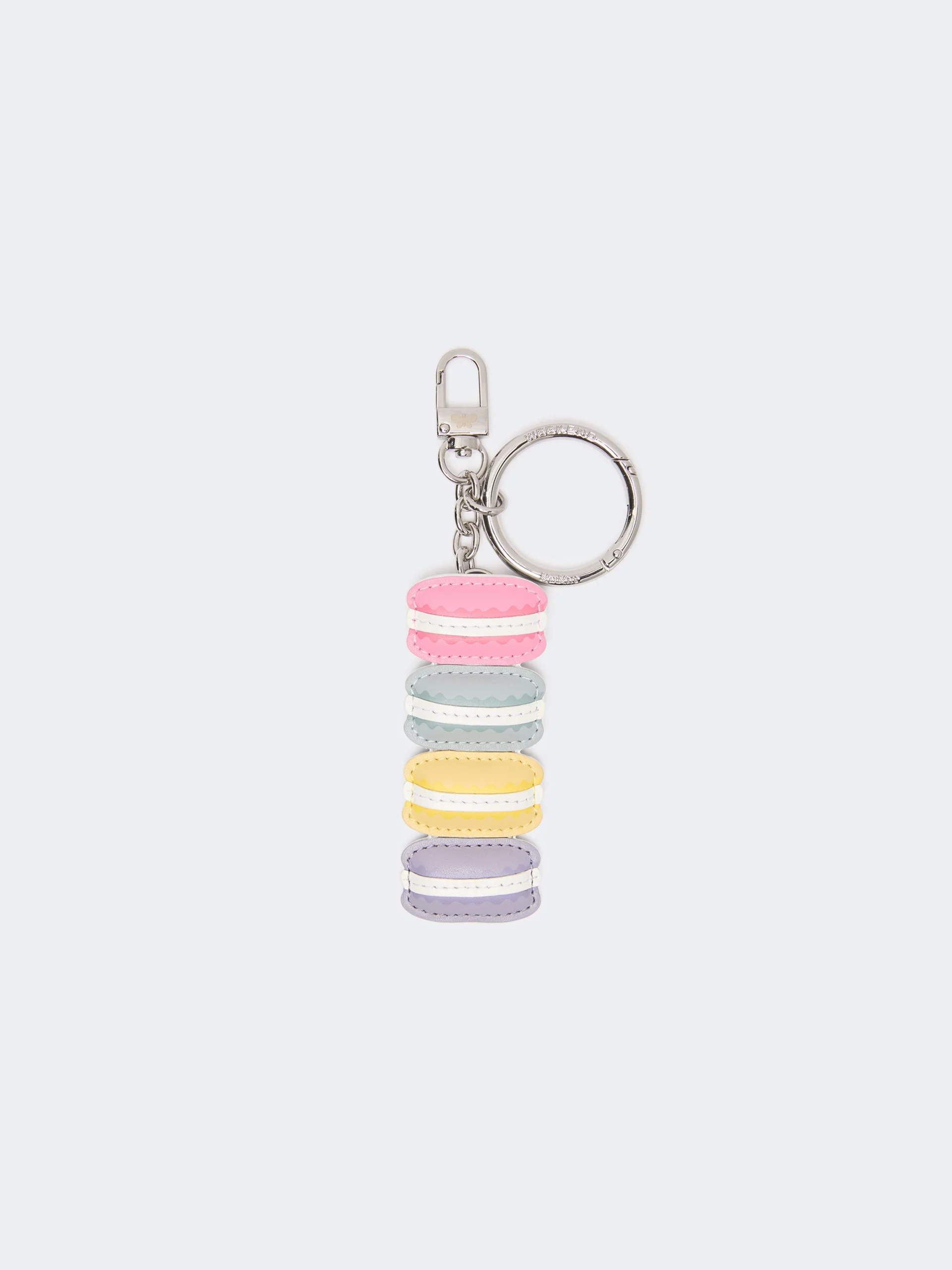 FANTINO Leather keyring - FUCHSIA - 1