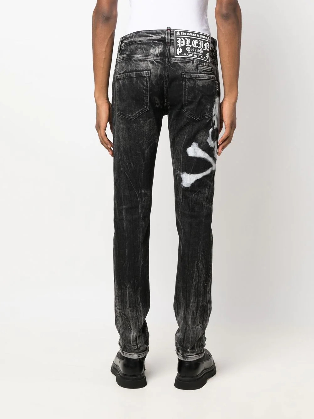 slim-fit denim jeans - 4