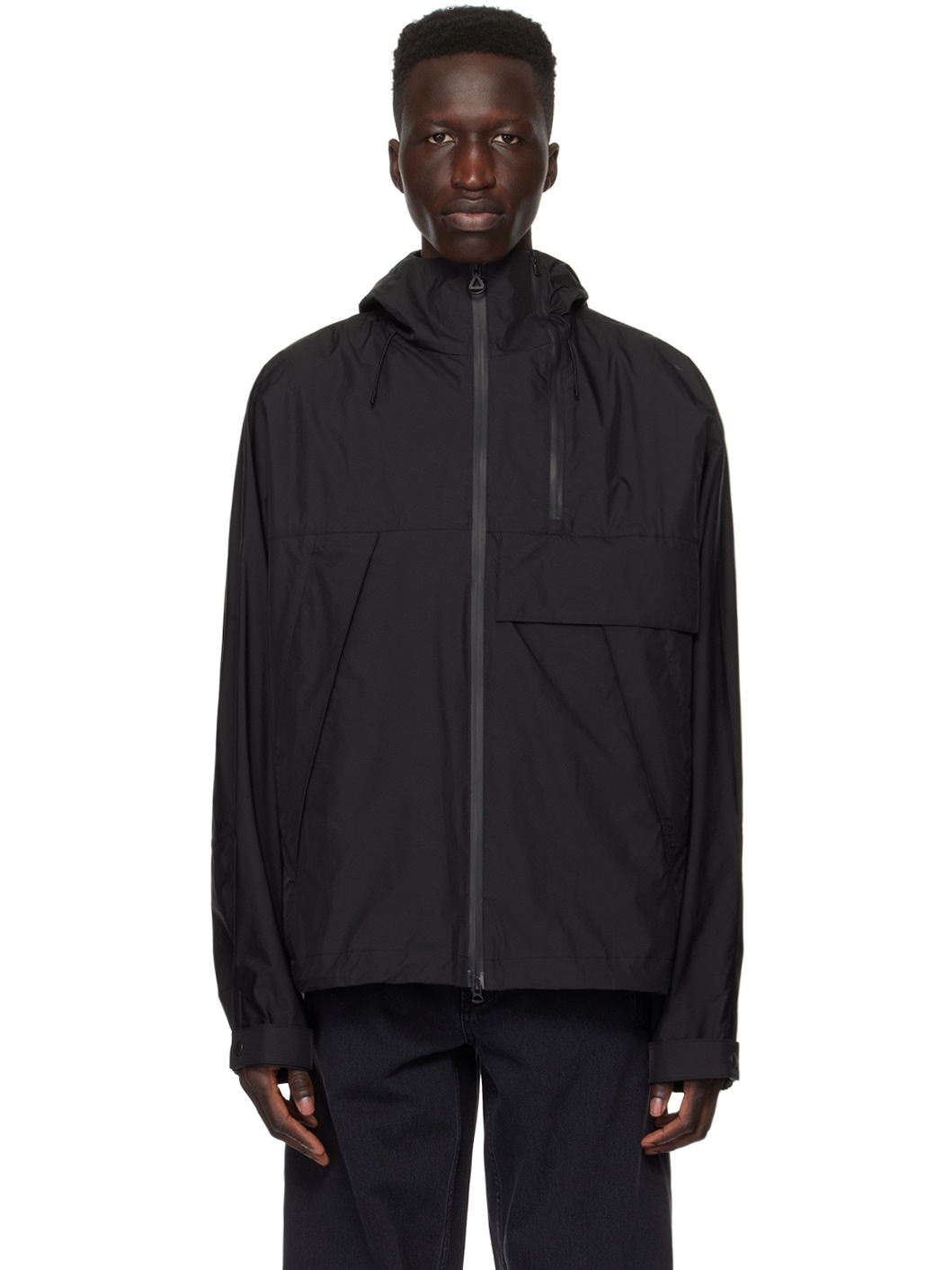 Black Raglan Jacket - 1