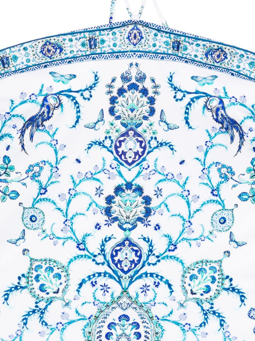 halter-neck paisley-print swimsuit - 3