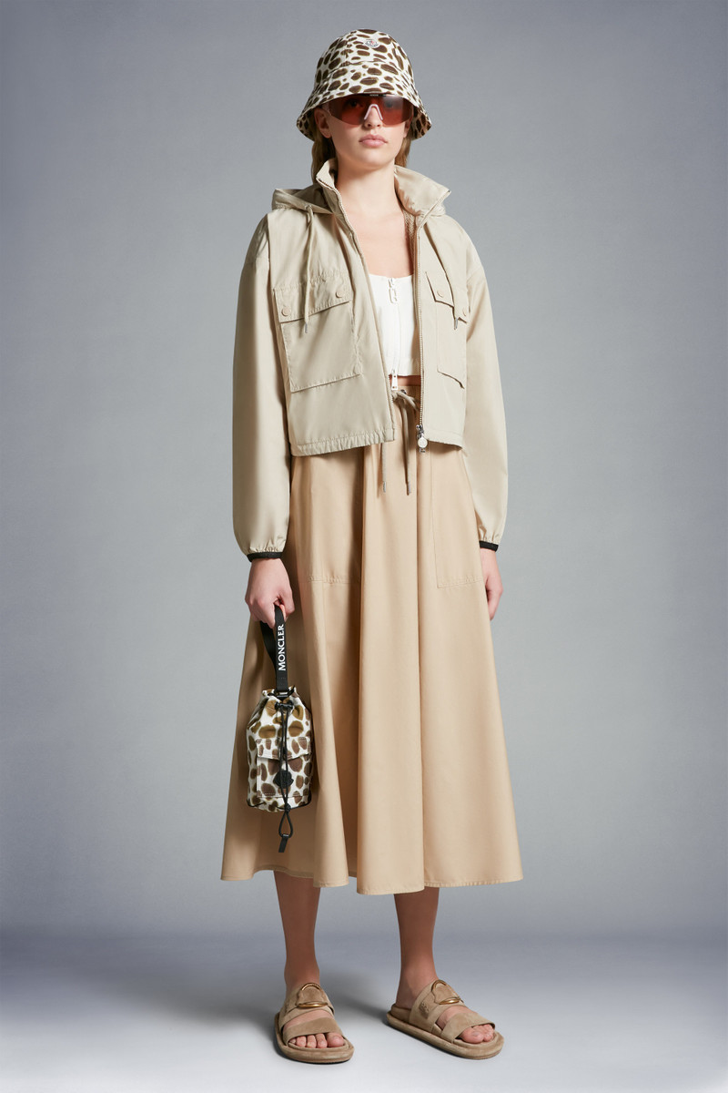 Moncler Poplin Maxi Skirt outlook