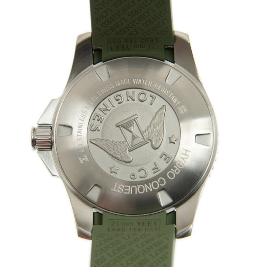 Longines Hydroconquest Automatic Green Dial Men's Watch L37824069 - 4
