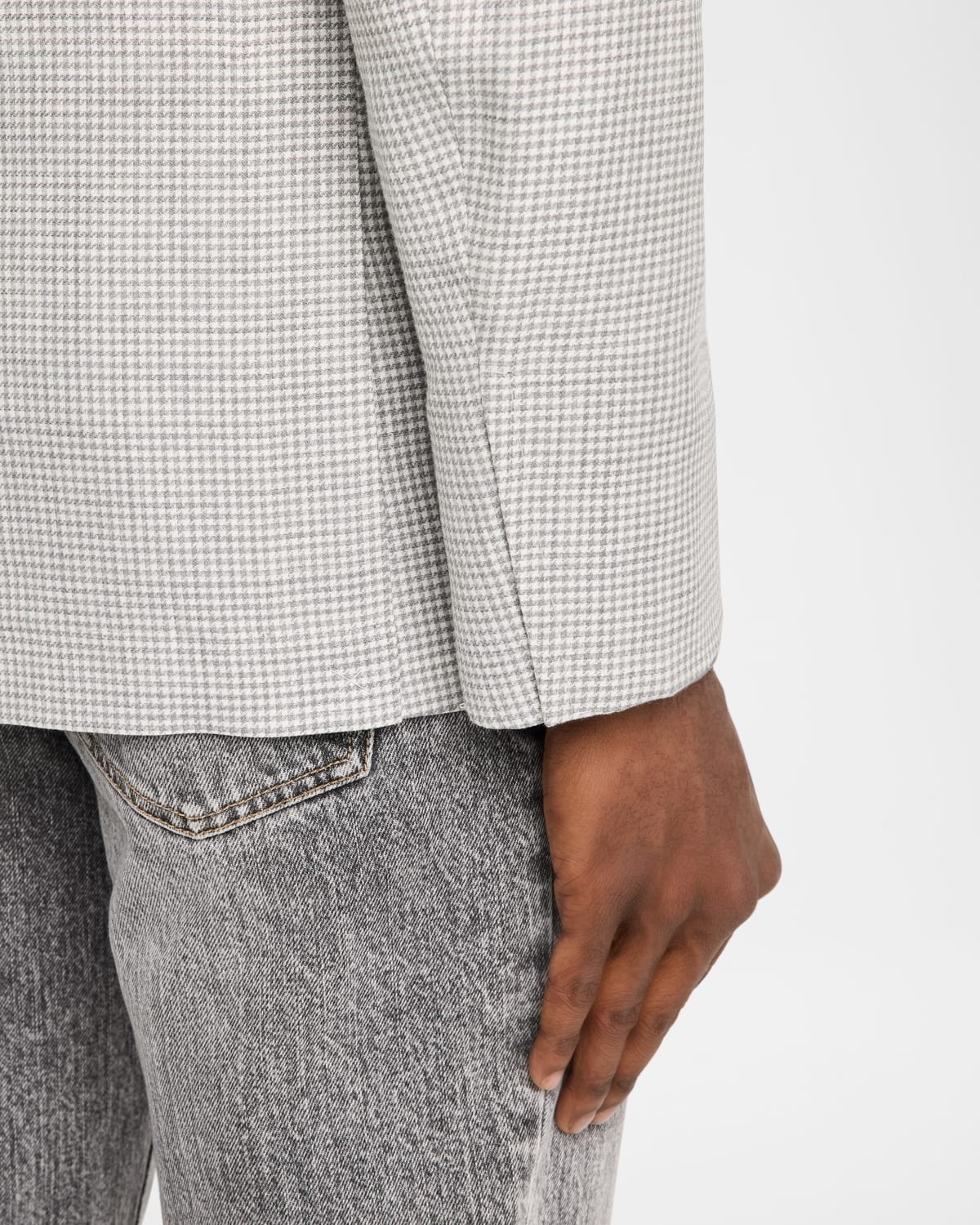 Men's Houndstooth Sport Coat - 8
