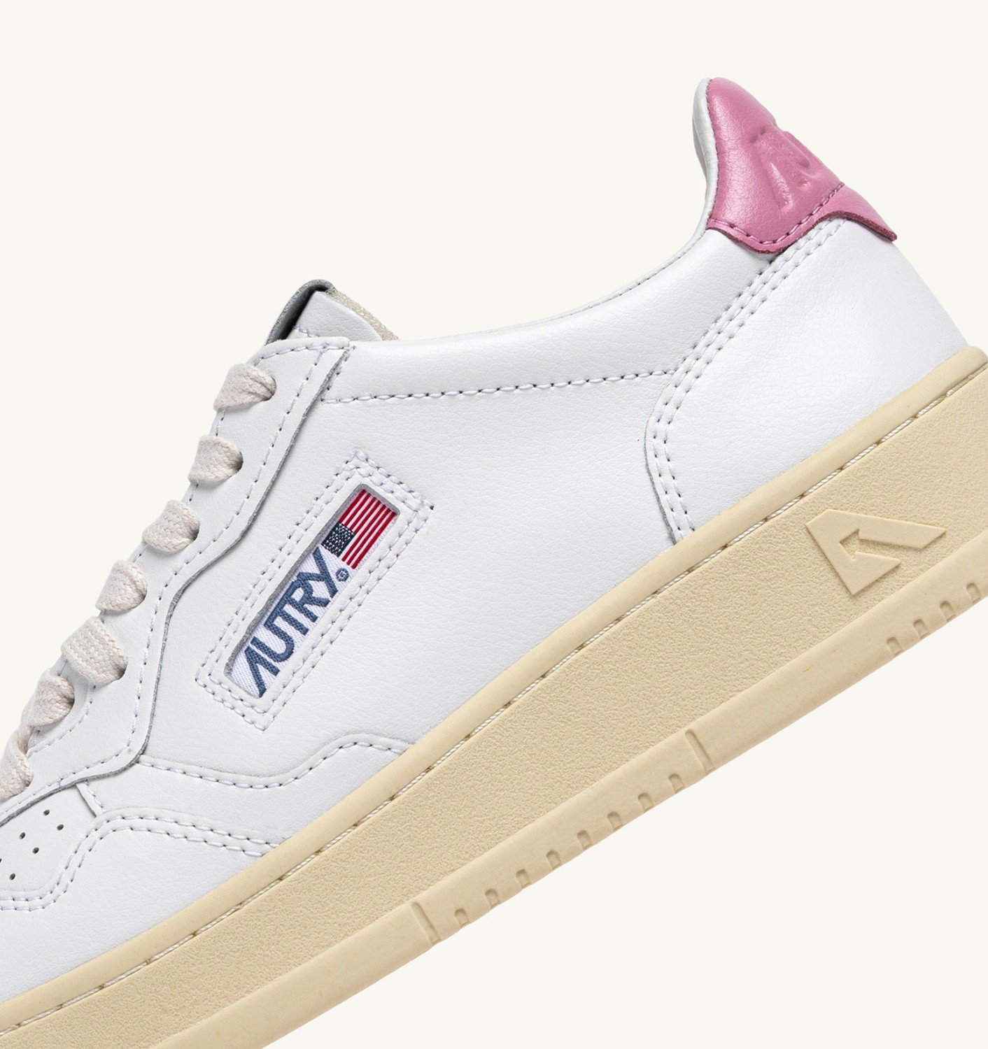 MEDALIST LOW SNEAKERS IN WHITE AND POLIGNAC LEATHER - 6