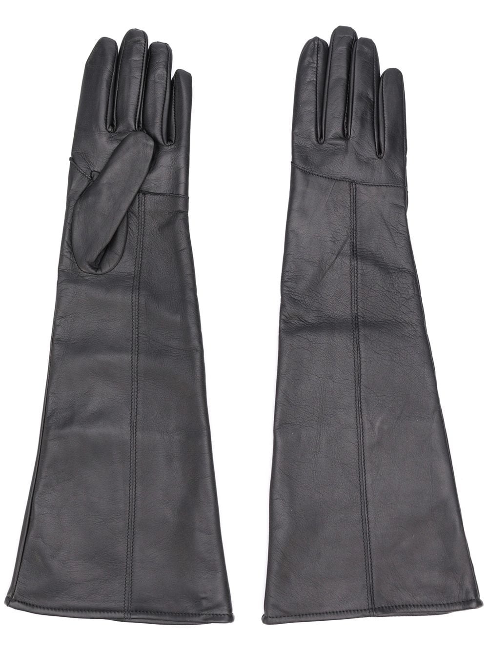 long stitched panel gloves - 1