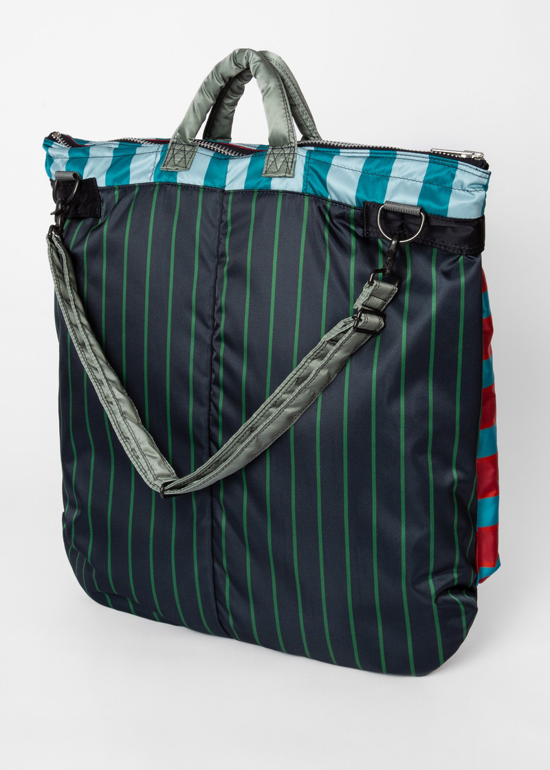 Mixed Stripe Helmet Shoulder Bag - Paul Smith + PORTER 3