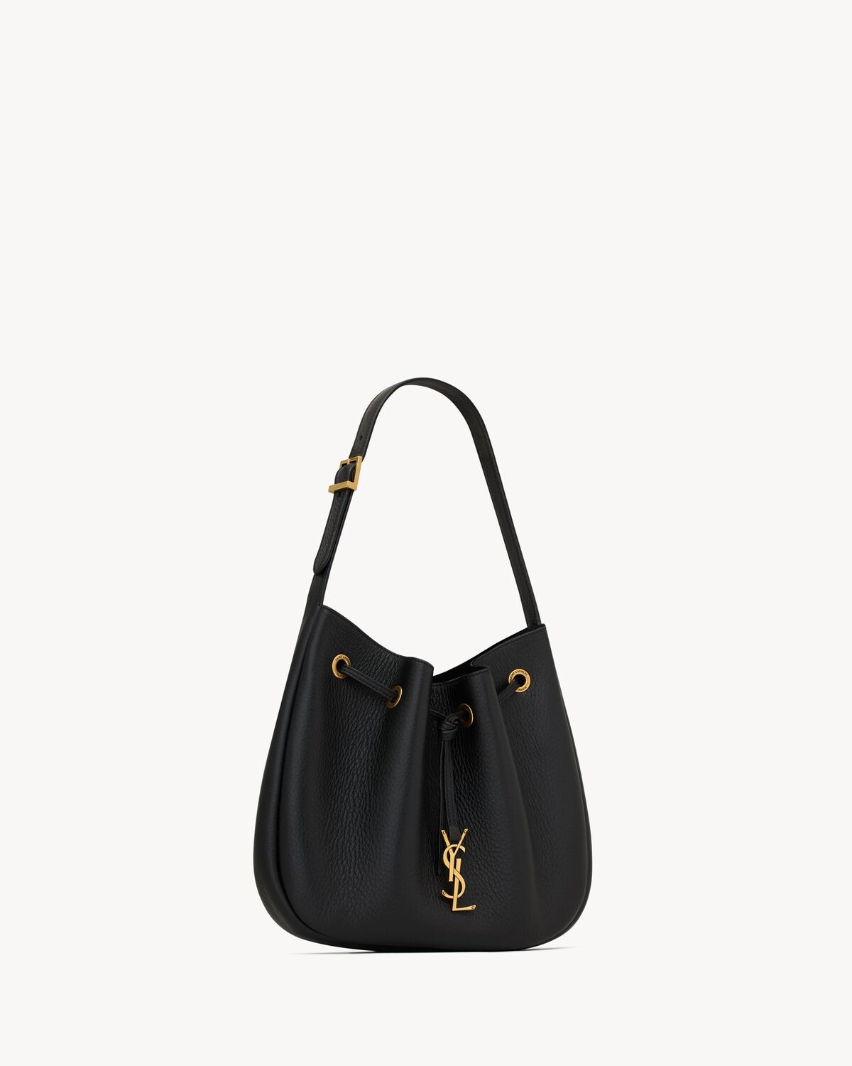PARIS VII SMALL HOBO IN GRAINED LEATHER - 5