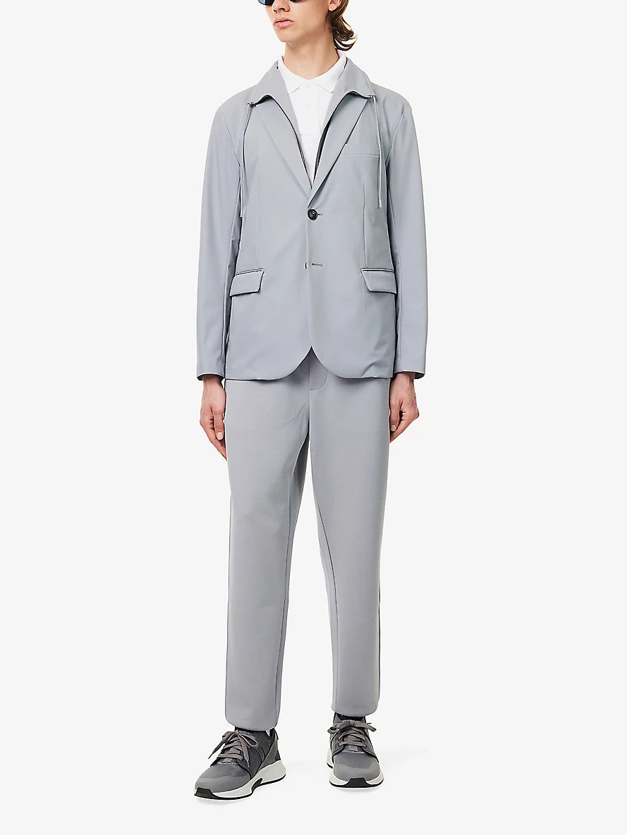 Travel Essentials woven blazer - 2