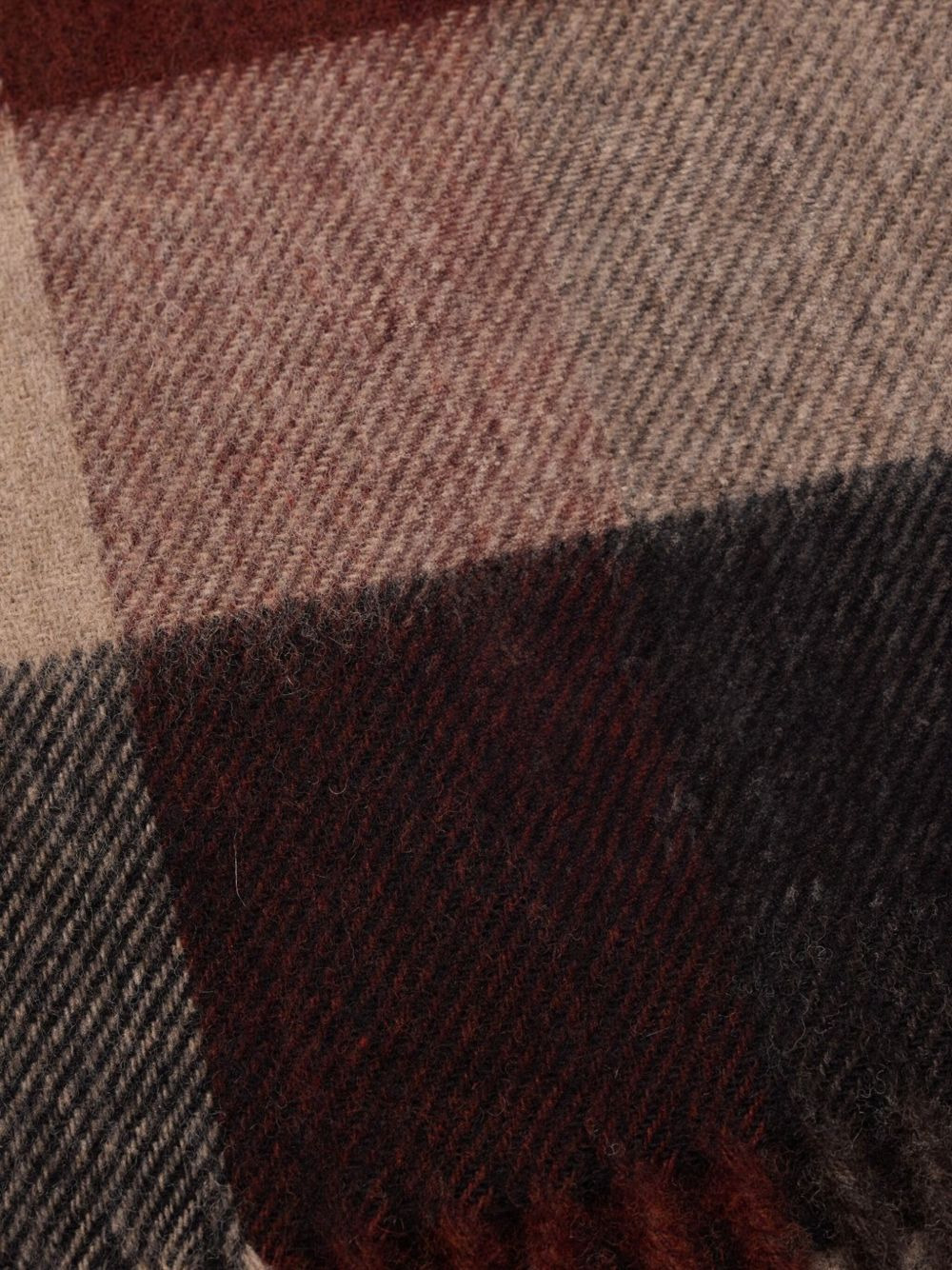 MOON CHECKED SCARF - 2