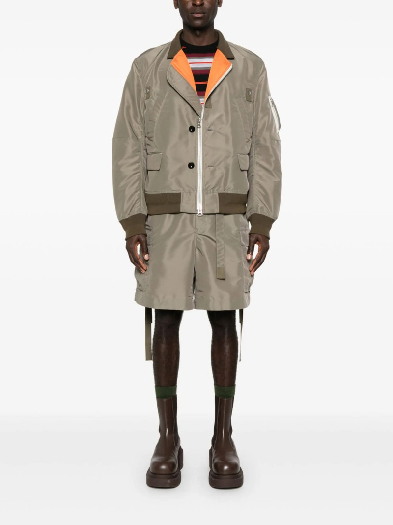 sacai classic-collar bomber jacket outlook