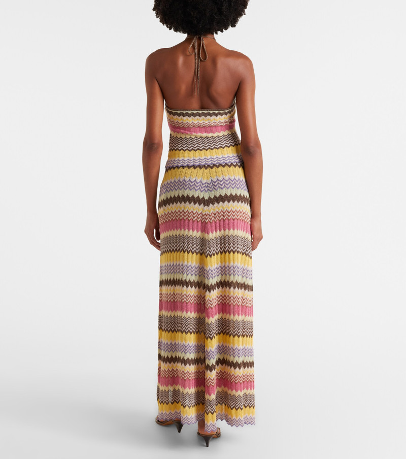 Lamé maxi skirt 6