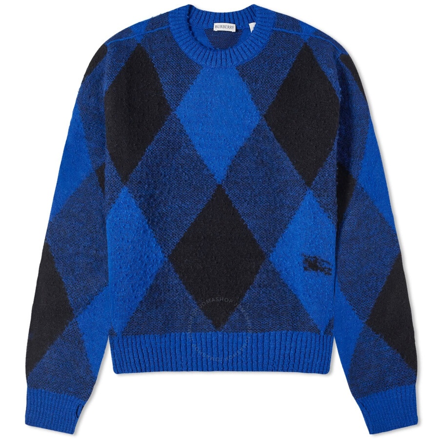 Burberry Large Check Crew Knit Sweater - 1