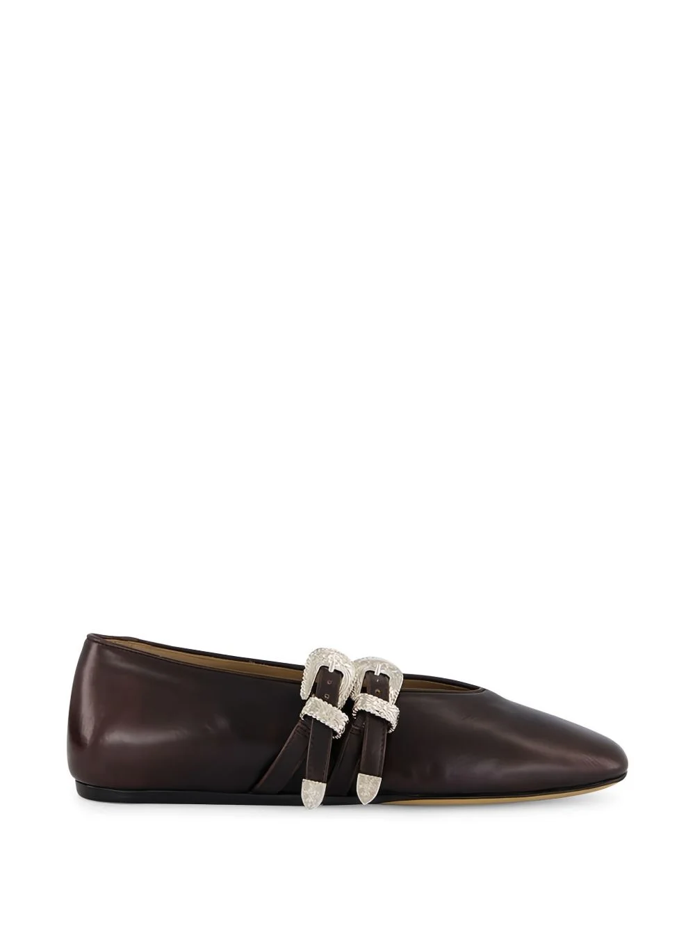Claudia leather ballet flats - 1