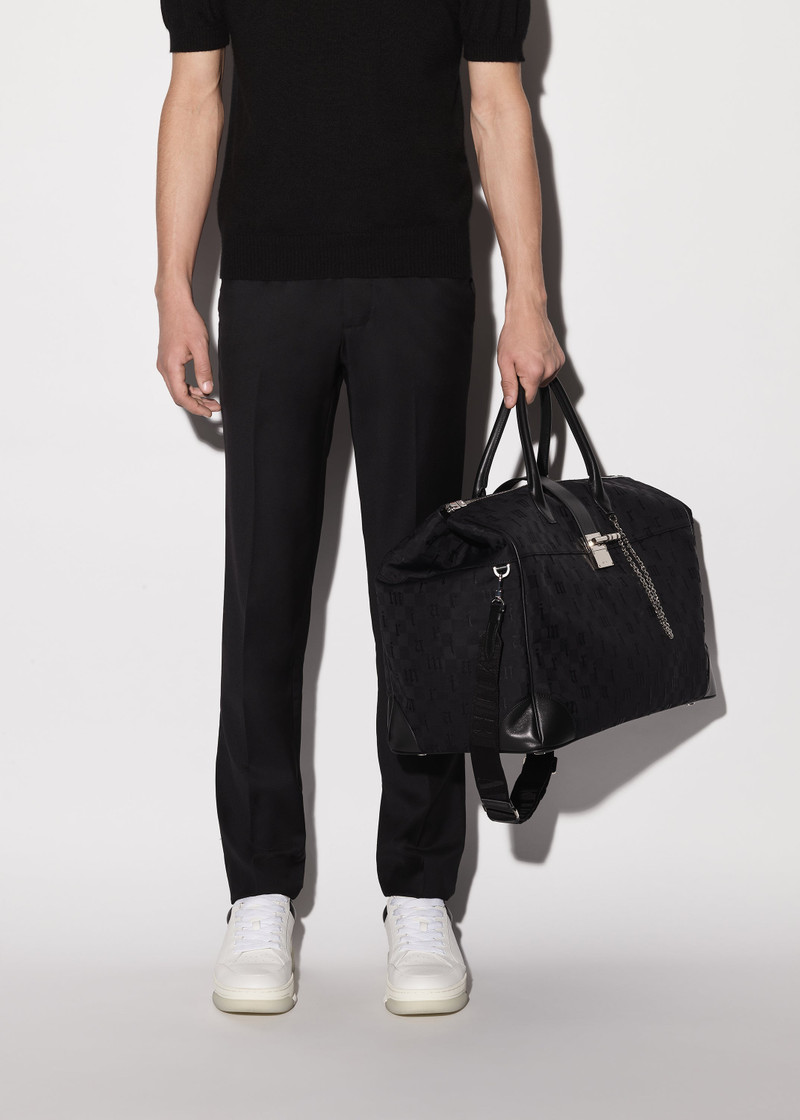 NYLON JACQUARD JAX BAG 10