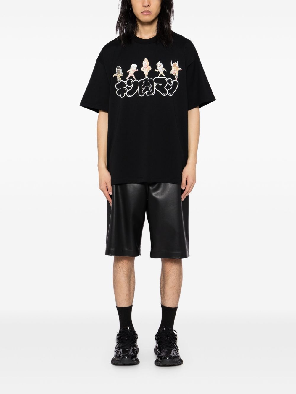 x Kinniku Man logo-print T-shirt - 2