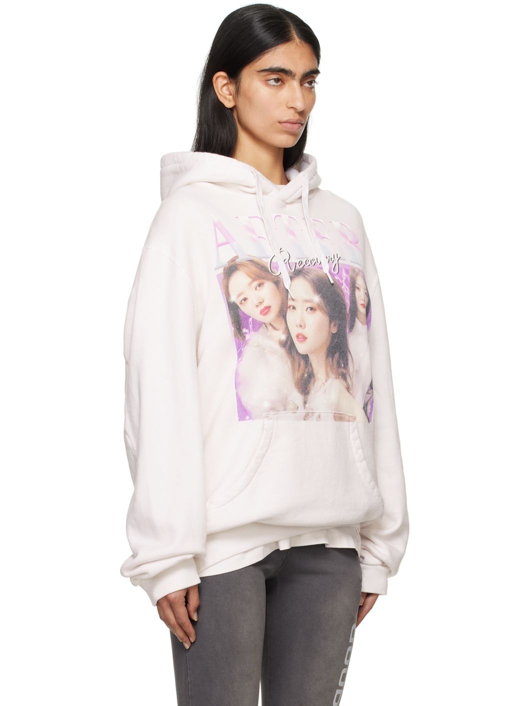 White Before After Idol Hoodie - 2