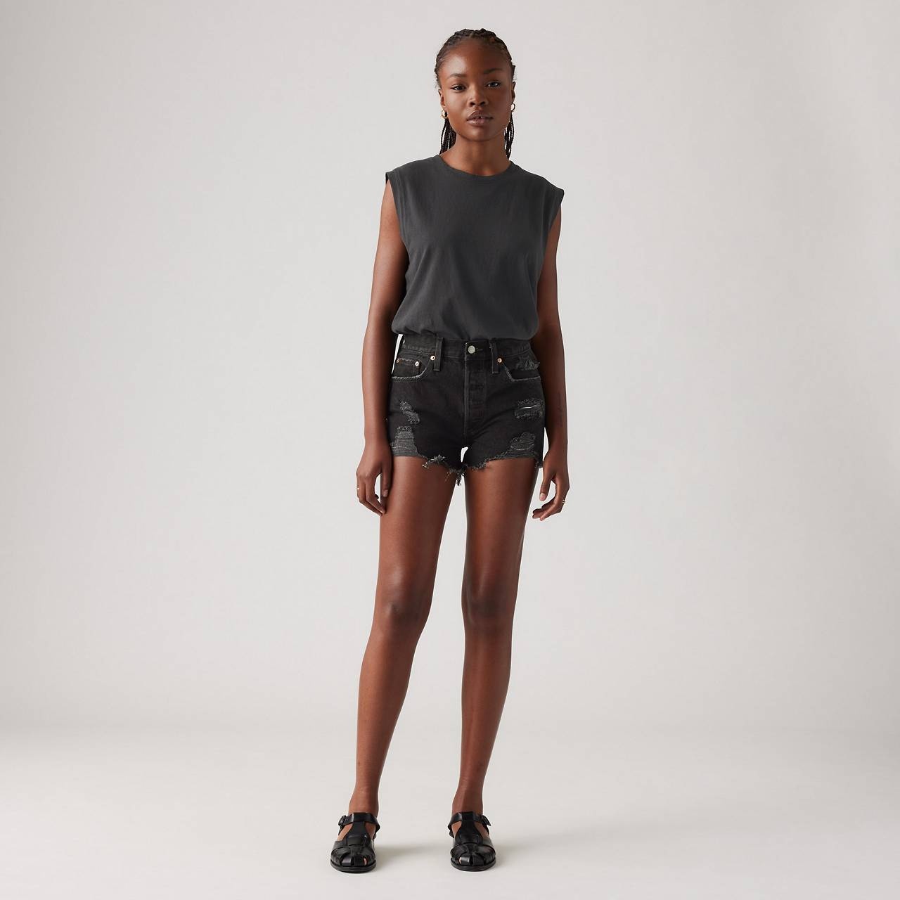 501® ORIGINAL FIT HIGH RISE WOMEN'S SHORTS - 2