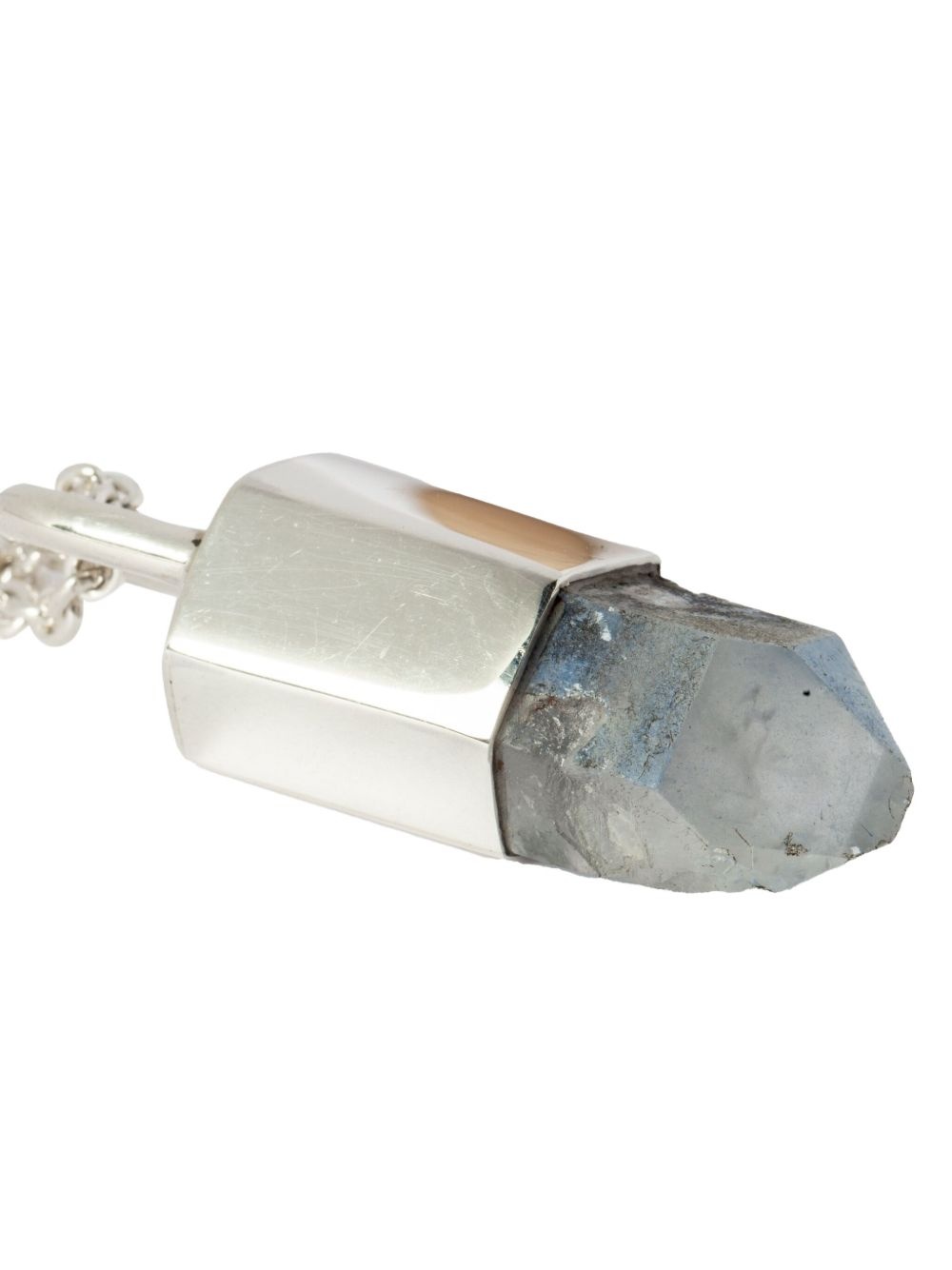 sterling silver Talisman Dumortierite necklace - 2